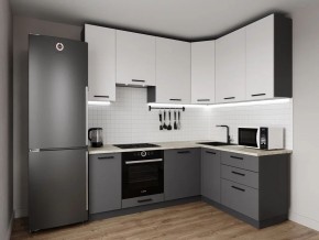Кухонный гарнитур Меренга 2200*1600 h950 (Стол. 38мм) в Камышлове - kamyshlov.mebel24.online | фото 1