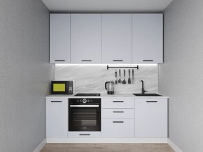 Кухонный гарнитур Смоки 2200 h950 (Стол. 26мм) в Камышлове - kamyshlov.mebel24.online | фото