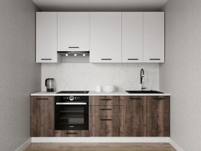 Кухонный гарнитур Старое Дерево 2400 h950 (Стол. 38мм) в Камышлове - kamyshlov.mebel24.online | фото