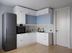 Кухонный гарнитур угловой Капри 2200*1700 (Стол. 26мм) в Камышлове - kamyshlov.mebel24.online | фото