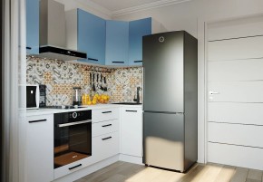 Кухонный гарнитур угловой Капри 2200х1000 (Стол. 26мм) в Камышлове - kamyshlov.mebel24.online | фото