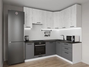Кухонный гарнитур угловой Санторини 2200*1600 h950 (Стол. 26мм) в Камышлове - kamyshlov.mebel24.online | фото