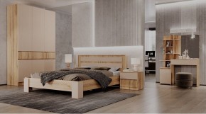 ЛЕНОРА Спальный гарнитур (модульный) кашемир в Камышлове - kamyshlov.mebel24.online | фото
