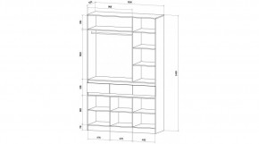 ЛЕНОРА Спальный гарнитур (модульный) кашемир в Камышлове - kamyshlov.mebel24.online | фото 9