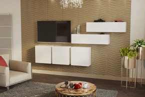 ЛИНДА Гостиная (Белый/Белый) в Камышлове - kamyshlov.mebel24.online | фото 2