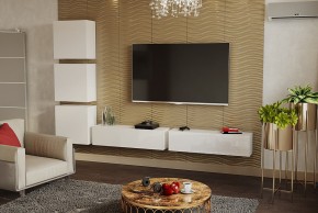 ЛИНДА Гостиная (Белый/Белый) в Камышлове - kamyshlov.mebel24.online | фото 3