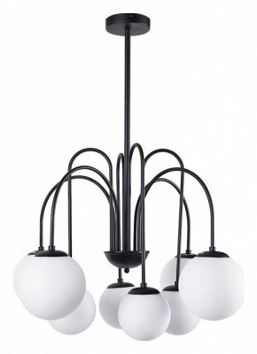 Люстра на штанге Arte Lamp Mebsuta A1675LM-8BK в Камышлове - kamyshlov.mebel24.online | фото