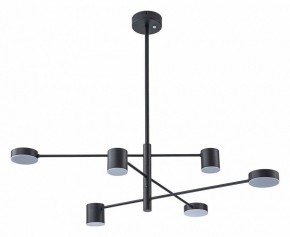 Люстра на штанге Arte Lamp Stanley A2476PL-40BK в Камышлове - kamyshlov.mebel24.online | фото