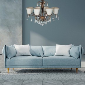 Люстра на штанге Arti Lampadari Borgese Borgese E 1.1.8.602 GB в Камышлове - kamyshlov.mebel24.online | фото 2