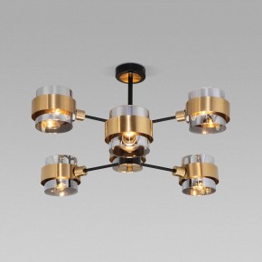 Люстра на штанге Eurosvet Arcada 70127/6 черный/дымчатый в Камышлове - kamyshlov.mebel24.online | фото 2