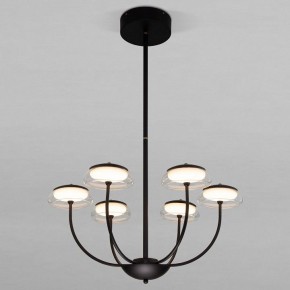 Люстра на штанге Eurosvet Fungo 50388 LED черный в Камышлове - kamyshlov.mebel24.online | фото