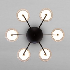Люстра на штанге Eurosvet Fungo 50388 LED черный в Камышлове - kamyshlov.mebel24.online | фото 2