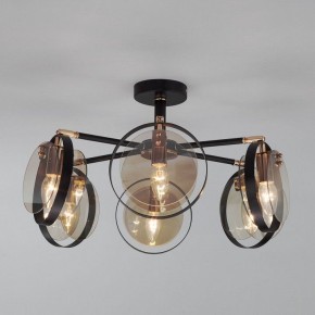 Люстра на штанге Eurosvet Gallo 70121/6 черный в Камышлове - kamyshlov.mebel24.online | фото 2