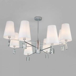 Люстра на штанге Eurosvet Milazzo 60137/8 хром в Камышлове - kamyshlov.mebel24.online | фото 2