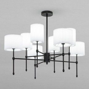 Люстра на штанге Eurosvet Notturno 60162/8 черный в Камышлове - kamyshlov.mebel24.online | фото