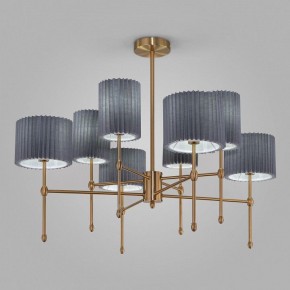 Люстра на штанге Eurosvet Notturno 60162/8 латунь в Камышлове - kamyshlov.mebel24.online | фото