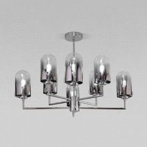 Люстра на штанге Eurosvet Pluto 60156/8 хром в Камышлове - kamyshlov.mebel24.online | фото