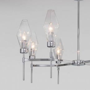 Люстра на штанге Eurosvet Prism 60143/8 хром в Камышлове - kamyshlov.mebel24.online | фото 4