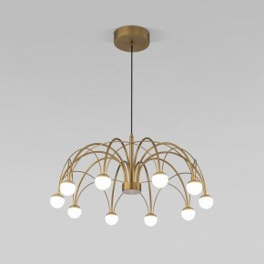 Люстра на штанге Eurosvet Ragno 90030/10 LED золото в Камышлове - kamyshlov.mebel24.online | фото 2