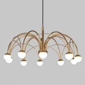 Люстра на штанге Eurosvet Ragno 90030/10 LED золото в Камышлове - kamyshlov.mebel24.online | фото 4