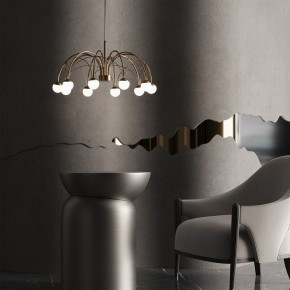 Люстра на штанге Eurosvet Ragno 90030/10 LED золото в Камышлове - kamyshlov.mebel24.online | фото 6