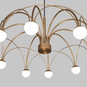 Люстра на штанге Eurosvet Ragno 90030/10 LED золото в Камышлове - kamyshlov.mebel24.online | фото 7