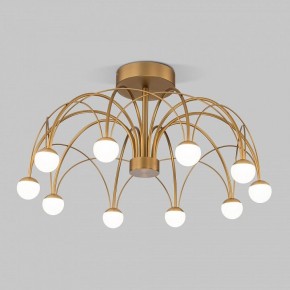 Люстра на штанге Eurosvet Ragno 90031/10 LED золото в Камышлове - kamyshlov.mebel24.online | фото 3