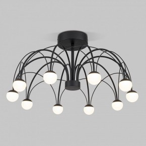 Люстра на штанге Eurosvet Ragno 90035/10 LED черный в Камышлове - kamyshlov.mebel24.online | фото 2