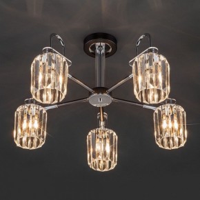 Люстра на штанге Eurosvet Tenia 70090/5 графит в Камышлове - kamyshlov.mebel24.online | фото 2