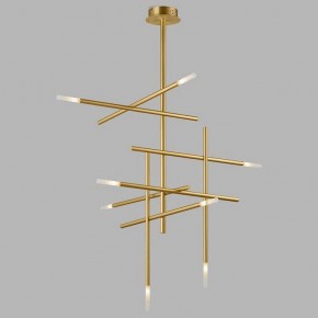 Люстра на штанге Imperiumloft Traverse Gold TRAVERSE01 в Камышлове - kamyshlov.mebel24.online | фото