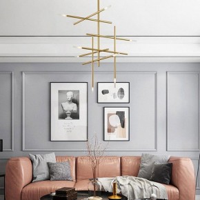 Люстра на штанге Imperiumloft Traverse Gold TRAVERSE01 в Камышлове - kamyshlov.mebel24.online | фото 4