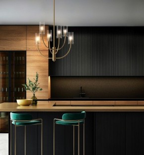 Люстра на штанге Maytoni Arco MOD223PL-06BS в Камышлове - kamyshlov.mebel24.online | фото 6