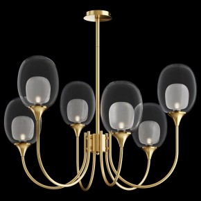Люстра на штанге Maytoni Aura MOD016PL-06BS в Камышлове - kamyshlov.mebel24.online | фото 2