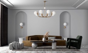 Люстра на штанге Maytoni Rendez-vous MOD109PL-08BS в Камышлове - kamyshlov.mebel24.online | фото 2