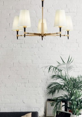 Люстра на штанге Maytoni Zaragoza H001CL-05BS в Камышлове - kamyshlov.mebel24.online | фото 5