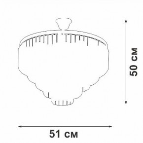 Люстра на штанге Vitaluce V58250 V58250-8/8 в Камышлове - kamyshlov.mebel24.online | фото