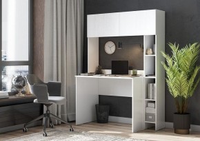 МАЙНД-02 Стол компьютерный (белое дерево) в Камышлове - kamyshlov.mebel24.online | фото
