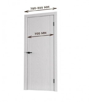 Межкомнатная дверь Bolivar Каньон браун (комплект) 700 в Камышлове - kamyshlov.mebel24.online | фото