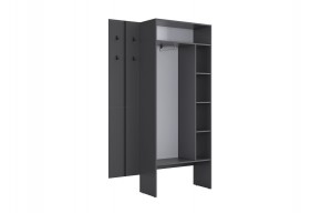 МЕРСИ Прихожая (модульная) графит в Камышлове - kamyshlov.mebel24.online | фото 7