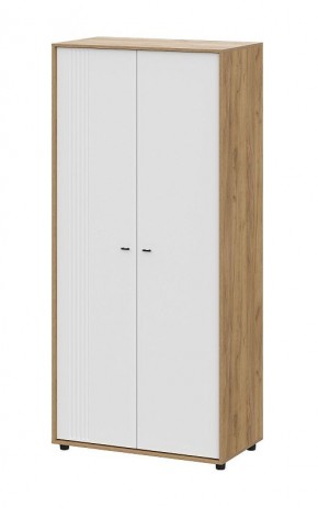 МИЛАН Шкаф двухстворчатый (Белый матовый) в Камышлове - kamyshlov.mebel24.online | фото