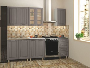 Модульная кухня Луксор клен серый в Камышлове - kamyshlov.mebel24.online | фото 1