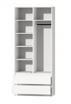 Модульная система Хилтон (Белый текстурный) в Камышлове - kamyshlov.mebel24.online | фото 40