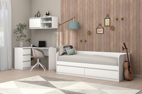 Модульная система Хилтон (Белый текстурный) в Камышлове - kamyshlov.mebel24.online | фото 5
