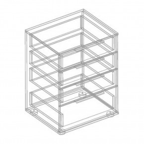 МОНИКА Комод с 4 ящиками в Камышлове - kamyshlov.mebel24.online | фото 3