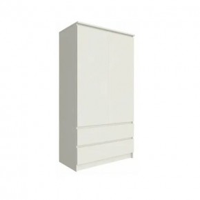 МОРИ МШ 900.1 Шкаф с 2-мя дв. и 2-мя ящ. (Сатин) в Камышлове - kamyshlov.mebel24.online | фото