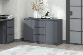 МС "Хилтон" Комод №4 1200 (графит) в Камышлове - kamyshlov.mebel24.online | фото