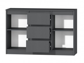 МС "Хилтон" Комод №4 1200 (графит) в Камышлове - kamyshlov.mebel24.online | фото 3