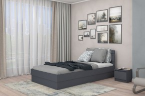 МС "Хилтон" Кровать 1,2 (графит) в Камышлове - kamyshlov.mebel24.online | фото