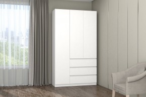 МС "Хилтон" Шкаф №2 1200 (Белый текстурный) в Камышлове - kamyshlov.mebel24.online | фото