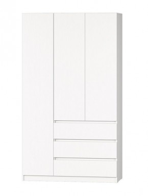 МС "Хилтон" Шкаф №2 1200 (Белый текстурный) в Камышлове - kamyshlov.mebel24.online | фото 2
